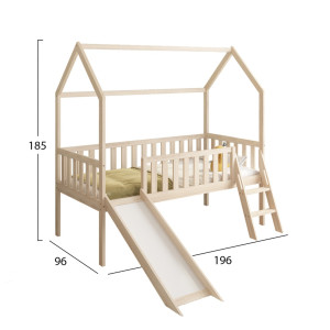 ΠΑΙΔΙΚΟ ΚΡΕΒΑΤΙ τ.MONTESSORI ΜΕ ΤΣΟΥΛΗΘΡΑ PHYLLIS HM701.03 ΞΥΛΟ ΠΕΥΚΟΥ ΛΕΥΚΟ ΓΙΑ 90x190εκ ΠΑΙΔΙΚΟ ΚΡΕΒΑΤΙ τ.MONTESSORI ΜΕ ΤΣΟΥΛΗΘΡΑ PHYLLIS HM701.03 ΞΥΛΟ ΠΕΥΚΟΥ ΛΕΥΚΟ ΓΙΑ 90x190εκ