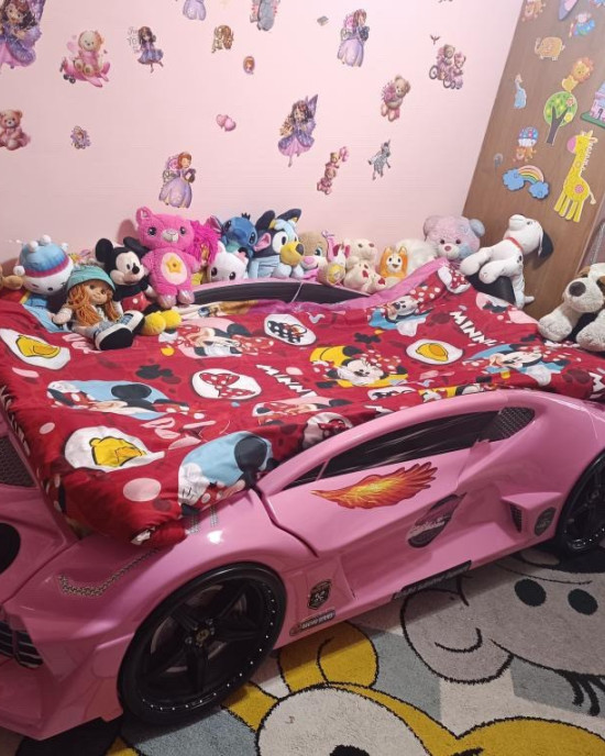 AERO ΑΥΤΟΚΙΝΗΤΟ ΚΡΕΒΑΤΙ ΣΕ ΡΟΖ ΑΠΟ ΠΕΛΑΤΗ ΔΕΥΤΕΡΟ ΧΕΡΙ